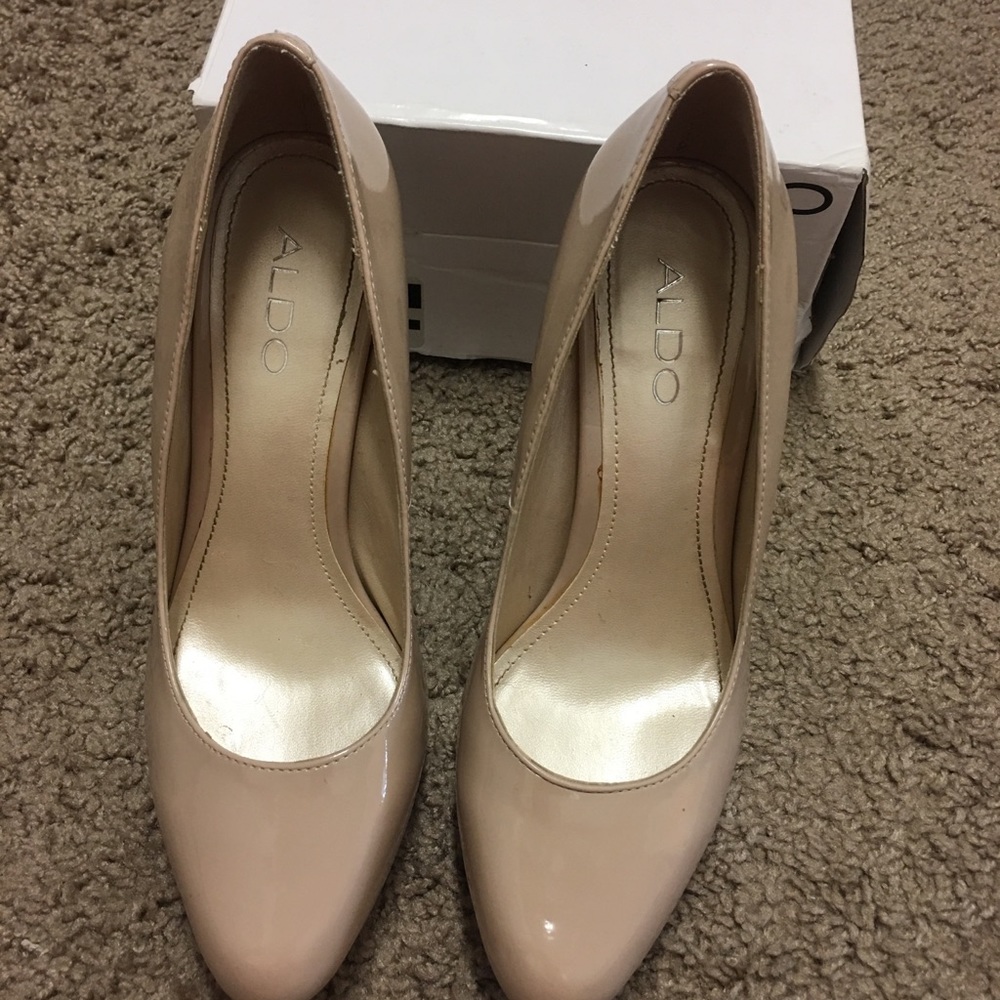 Aldo nude heels - Picture 2 of 3